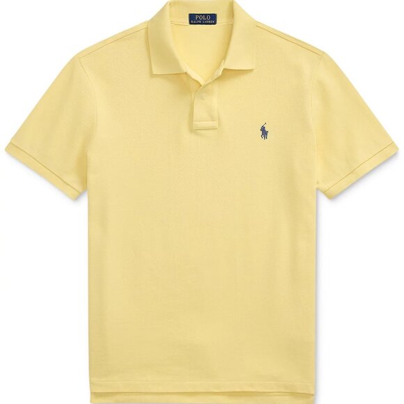 NWT Polo Ralph Lauren Men's Big & Tall Classic-Fit Mesh Polo Wicket Yellow 2XB - Picture 7 of 10
